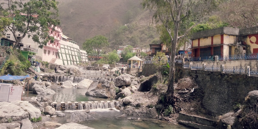Beautiful waterfall and spring is known for its therapeutic properties