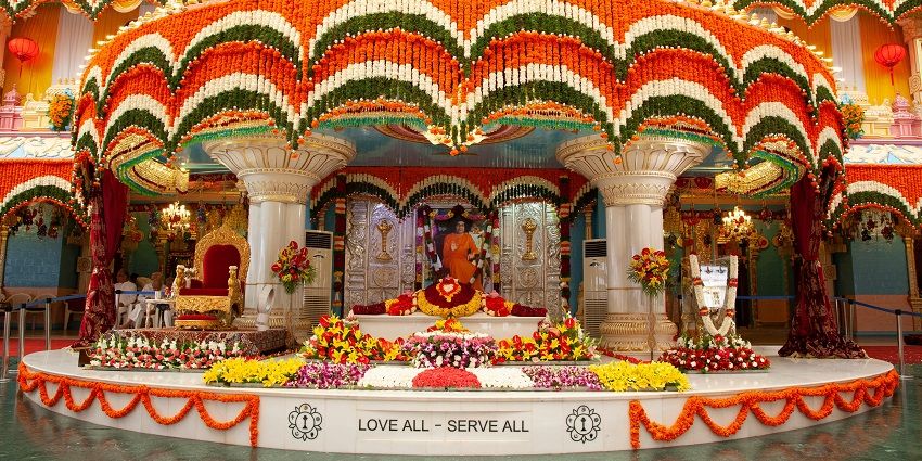 Sai Baba's presence at Sai Baba Temple which is one of the temples in Noida.
