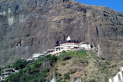 located on the hills of nasik, saptashrungi temple is considered as one of the sacred spots of maa durga