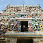 Image of Naganathaswamy Temple, one of the saraswathi temples in Kumbakonam