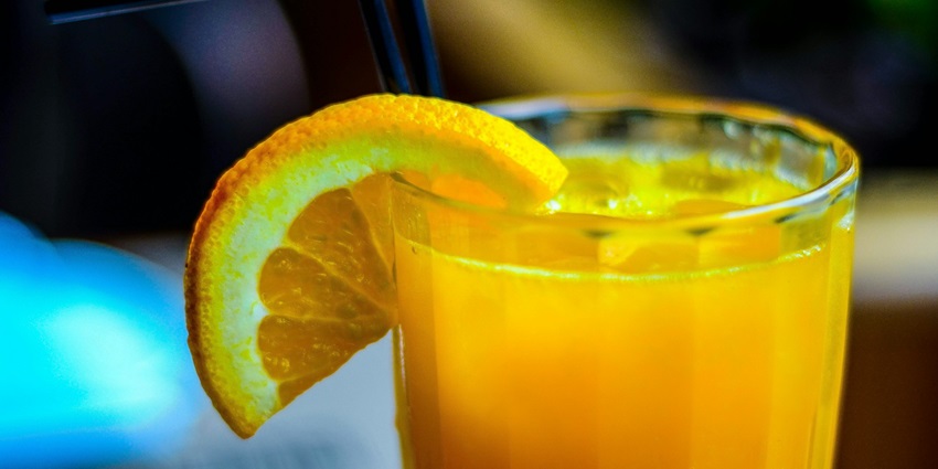 Refreshing, chilled drink made with fruits and spices served to all travellers.