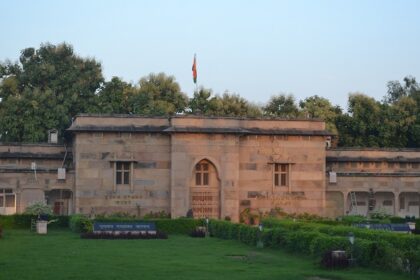 Sarnath Museum, a historical museum in Varanasi, India, with many artefacts and belongings at display