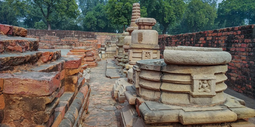 Ancient Buddhist site, a popular destination near Funtasia Waterpark, showcasing historic ruins.