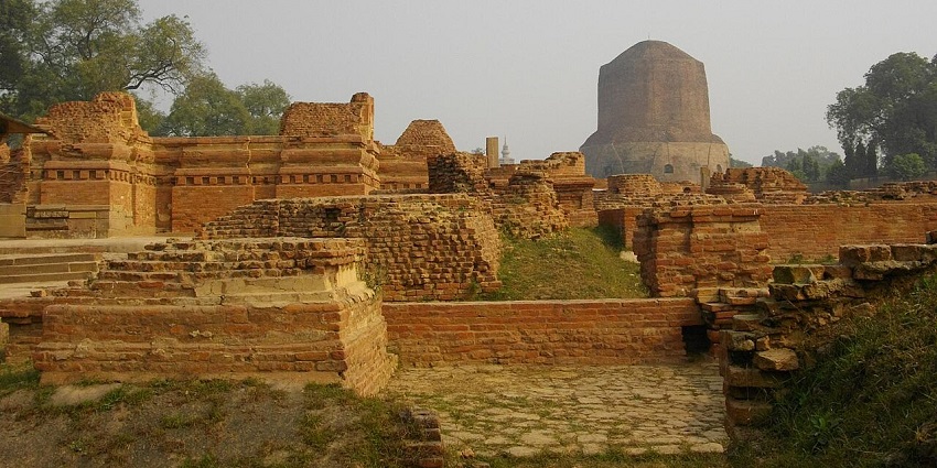 The birthplace of Buddhism near Ramnagar Fort.