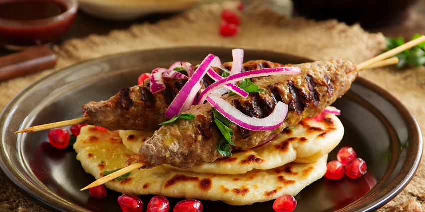 Grilled tikkas and kebabs served hot at Sethi’s.