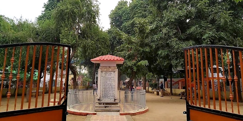 A structure to remember our national heroes in India.