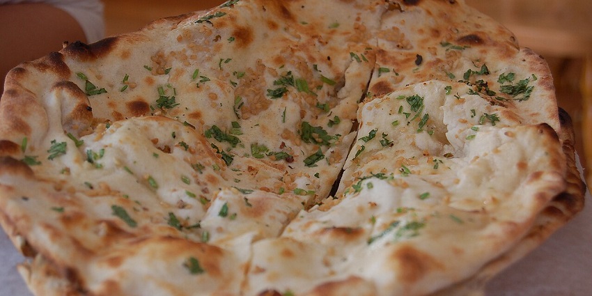 A sweet naan made with milk is a must-try among the best food in Lucknow