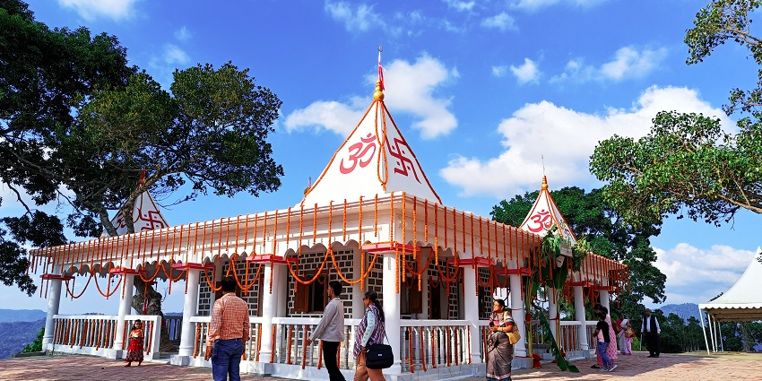 Experience the spiritual energy in the famous Sheetla Mandir located in Chaukiyan.