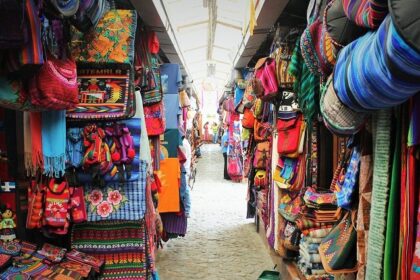 Experience the vibrant shopping in Coimbatore market featuring a variety of options.