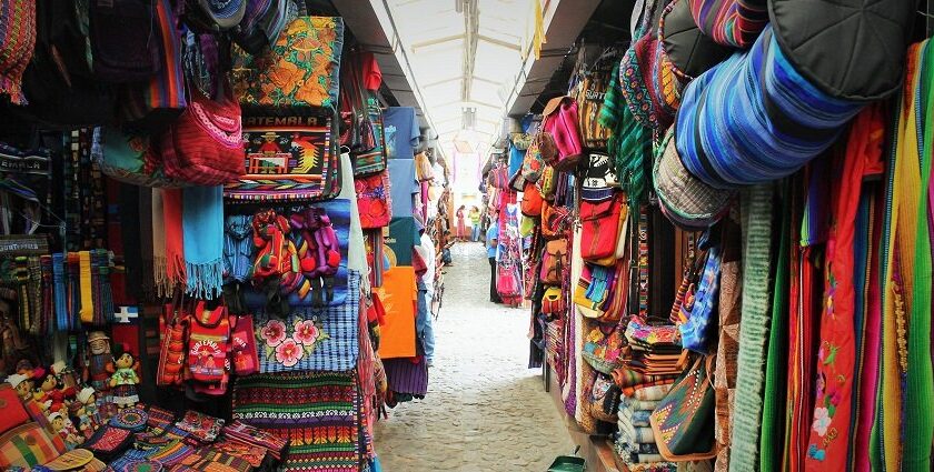 Experience the vibrant shopping in Coimbatore market featuring a variety of options.