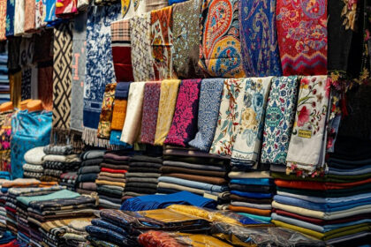 Shopping in Madurai featuring textiles, handicrafts, and vibrant silk sarees.