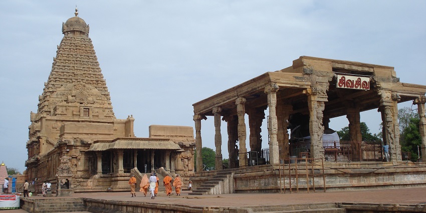 Way to the Chandra Choodeswarar Temple which was established in 1860 in Hosur.