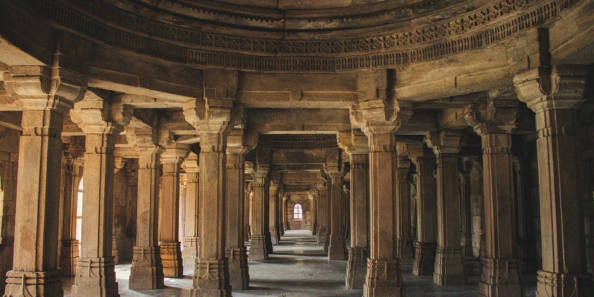 An image of the carved Shri Narada Temple, among the best places to visit.