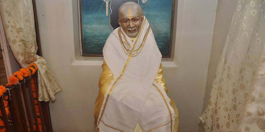 Shri Saibaba Temple is the biggest temple in the region, attracting many pilgrims.