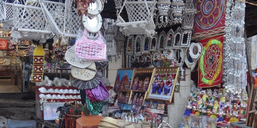 Many bustling markets offer a variety of local goods with clothing and accessories.