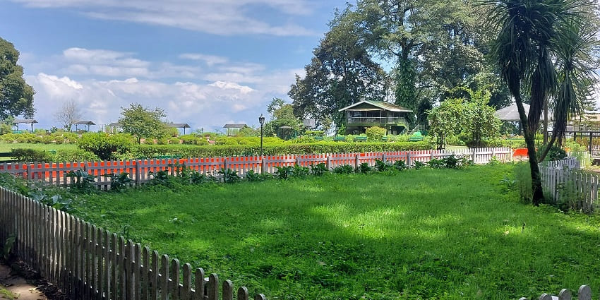 A picture showcasing the nature’s beauty at Sonali Park, near Nature Park Kolkata