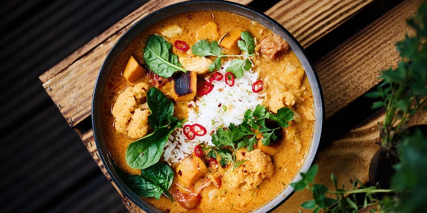 Sorpotel is a famous dish made using pork and a blend of traditional spices and flavours.
