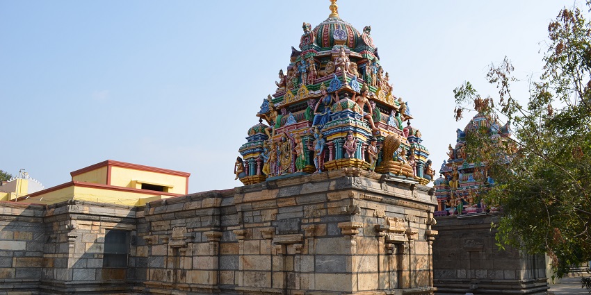 Bhavani Temple features stunning architecture and serene ambiance for reflection.
