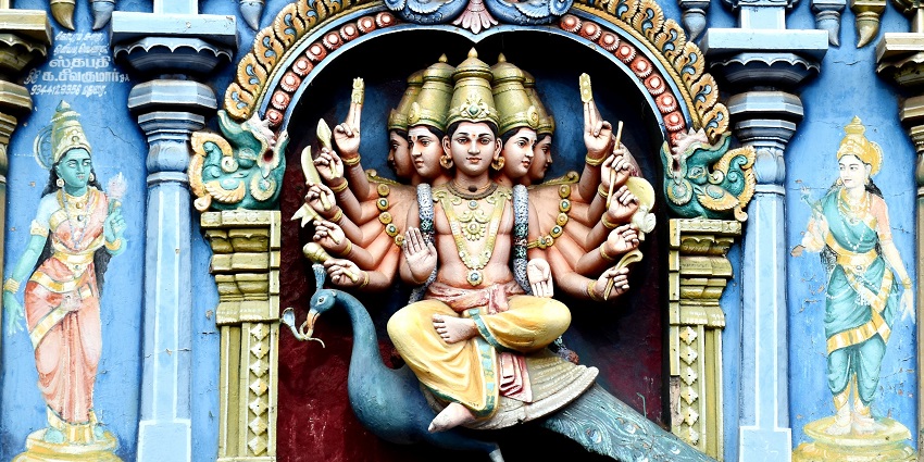 Sri Dharmalingeshwarar temple is dedicated to Lord Shiva.