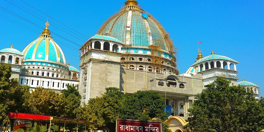 Sri Sri Radha Madhav Temple is the second largest ISKCON temple in the World