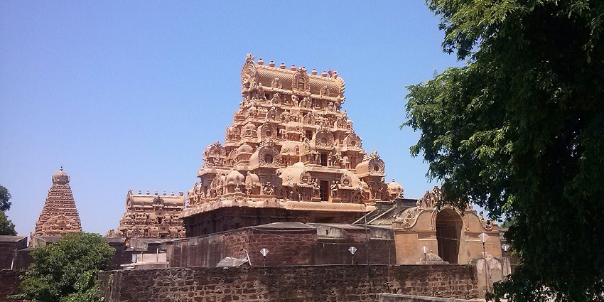 An image of Sri Varahi Amman temple in Perur, a popular and holy temple in Tamil Nadu.