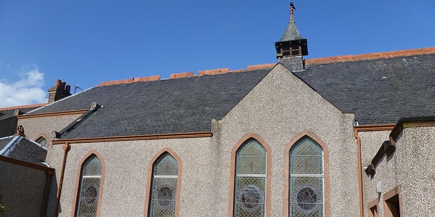 An image of the St. Ann Roman Catholic Church, among the best places to visit in Yanam.