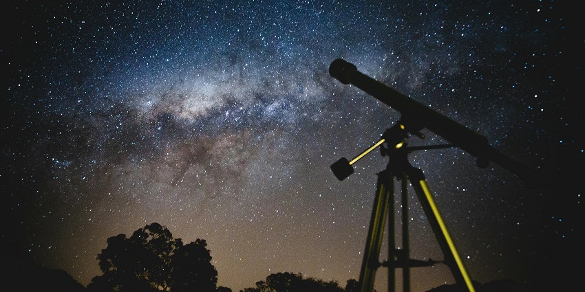 Ideal spot for stargazing with clear night skies.