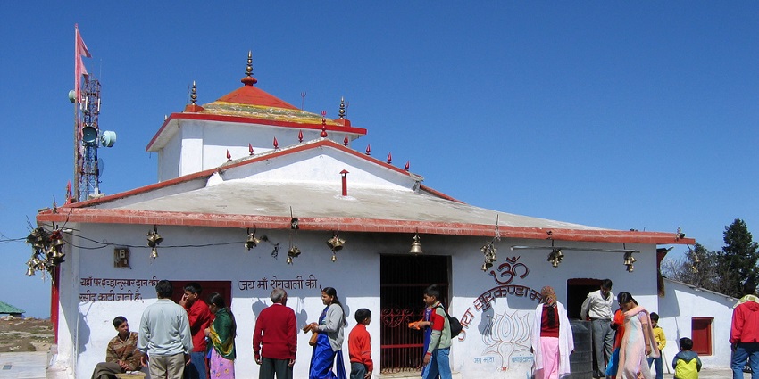 Trekking in Dhanaulti to Surkanda Devi Temple offers spiritual insights and beauty.