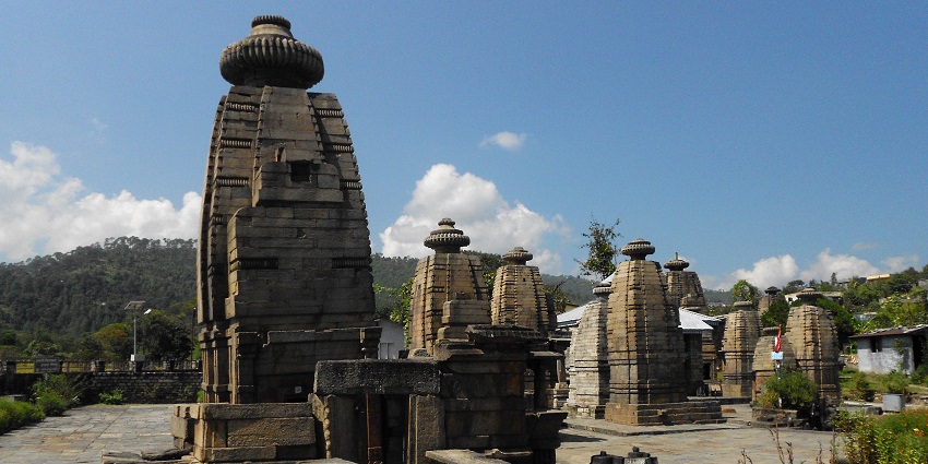 Enjoy a scenic drive to the ancient Lakhamandal Temple.