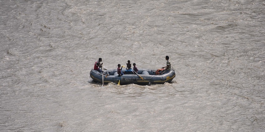 Thrilling river rafting adventure in Teesta river - one of the best things to do in Sikkim