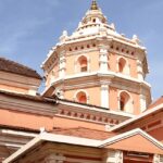 An image of one of the beautiful temples in Goa.