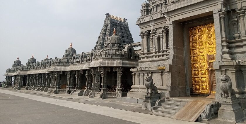 Seek blessings from the sacred temples in Krishnagiri in the state of Tamil Nadu.