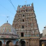 An image of Chakrapani Temple, one of the famous temples in Kumbakonam.