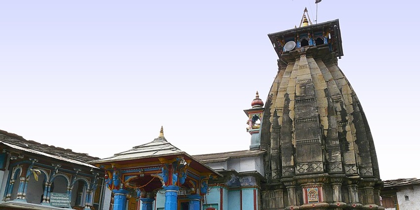 Ancient temple dedicated to Lord Shiva, surrounded by nature for travellers.