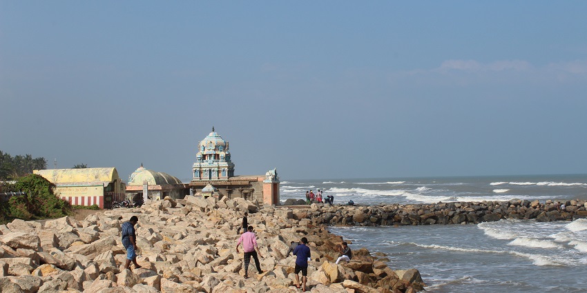 Tharangambadi Beach is known for its serene views and tranquility