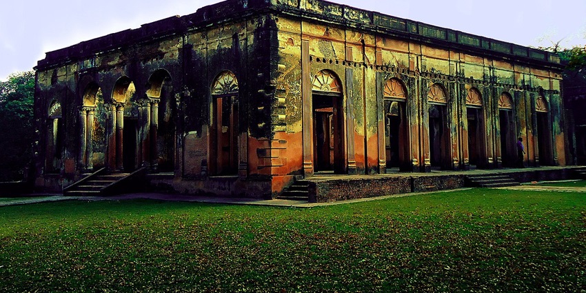 A view of Residency, a popular destination near Nilansh Water Park with historical architecture.
