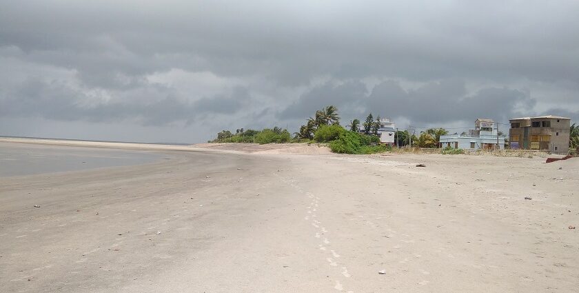 A stroll at Bakkhali Beach, one of the peaceful things to do in Bakkhali