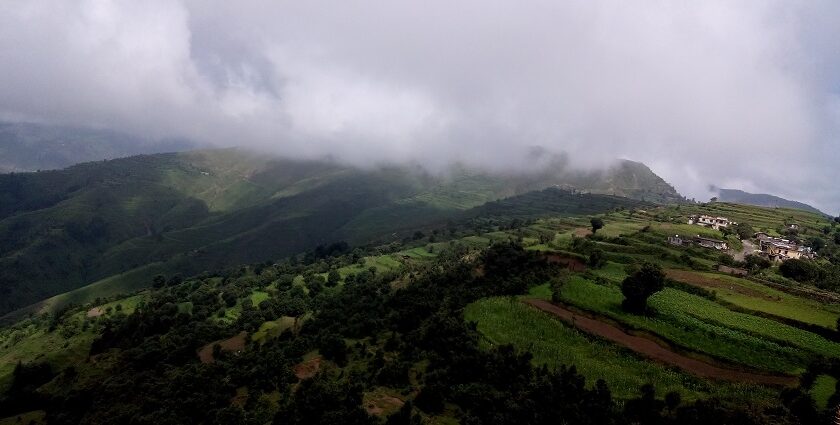 View of the majestic hills, trekking here is one of the best things to do in Chakrata