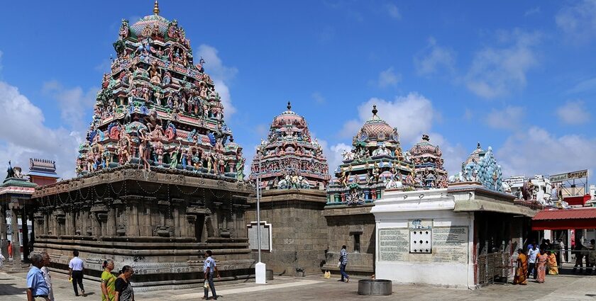 Outside view shows the ancient look of the Egmore museum showing the great wealthy heritage.