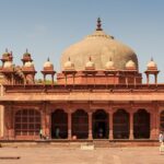 The majestic Fatehpur Sikri, featuring ornate buildings - Things to do in Fatehpur Sikri