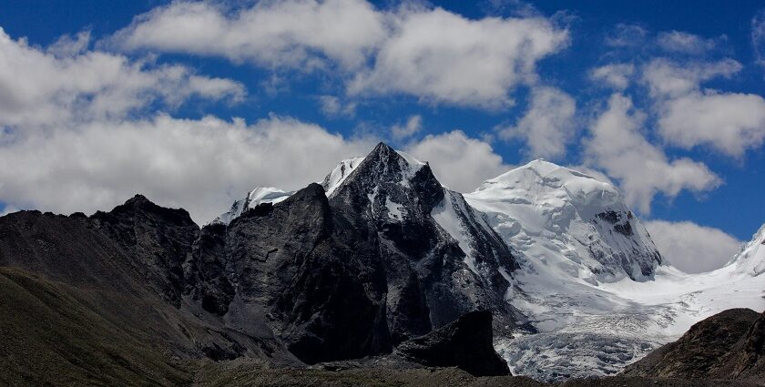 A view of the snow-capped mountains in Sikkim. Best things to do in Sikkim in March