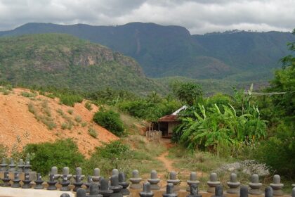 A beautiful view of the Western ghat, showcasing some of the best things to do in Theni.