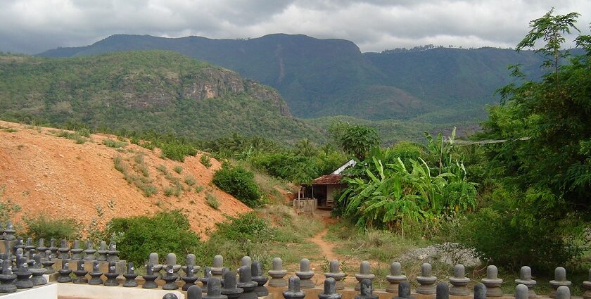 A beautiful view of the Western ghat, showcasing some of the best things to do in Theni.