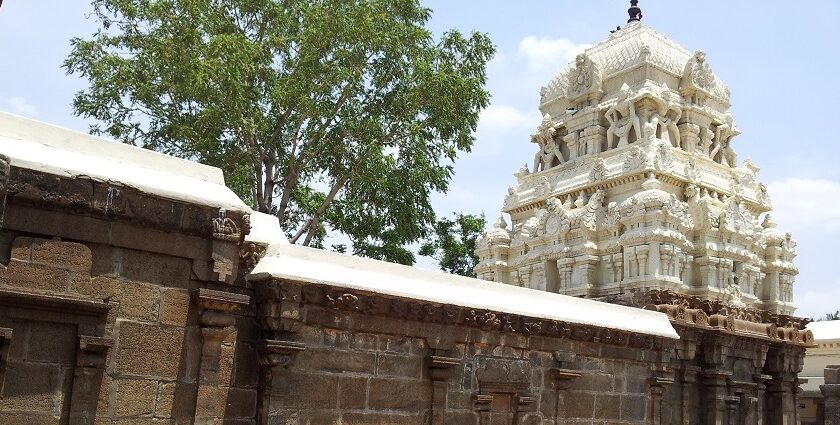 Majestic Sri Thirumuruganathaswamy Temple, with its towering gopuram and intricate carvings