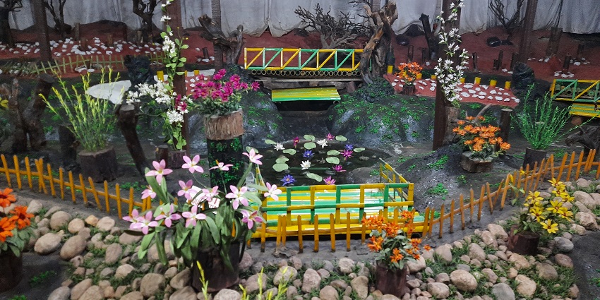 A beautiful image from inside the Thread Garden, one of the best tourist attractions in Ooty