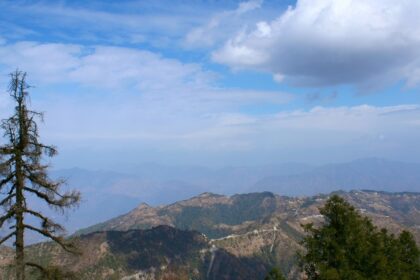 Enjoy scenic trekking in Dhanaulti with breathtaking mountain views.