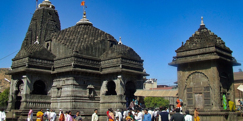 Trimbakeshwar Temple is a Jyotirlinga location near Nashik for travellers