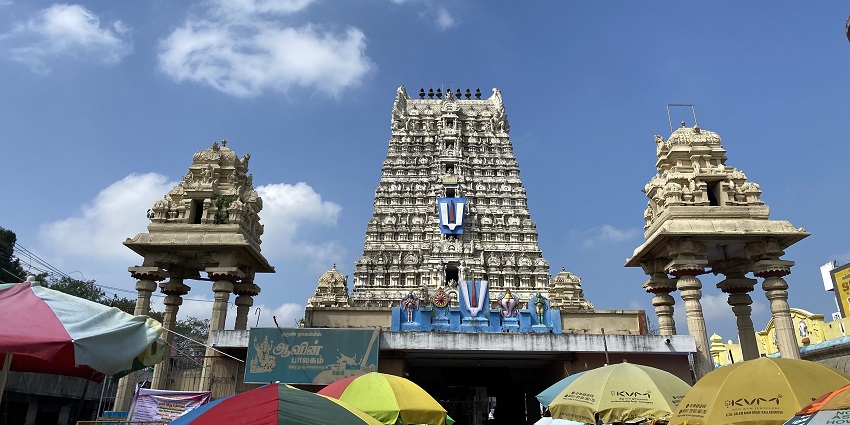 Ulagalantha Perumal Temple, a famous Jyestha Devi temple in Kanchipuram.