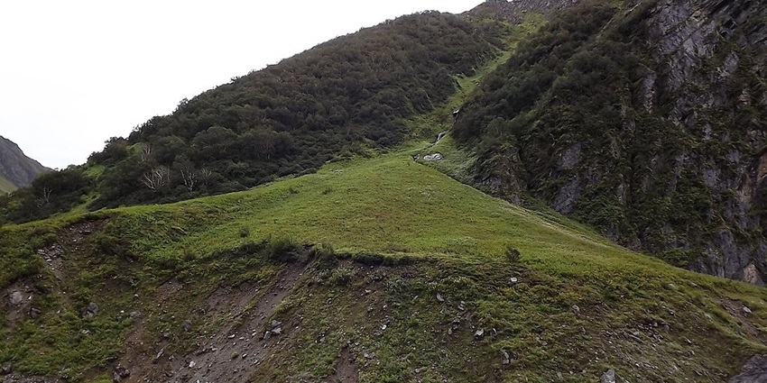 A stunning view of the Valley of Flowers.
