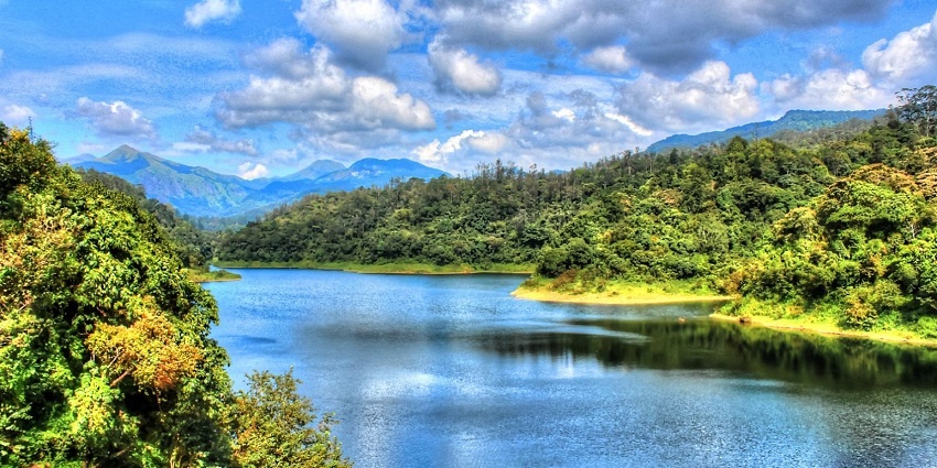 Amazing river view surrounded by rich greenery in Valparai, one of the best hill stations near Coimbatore